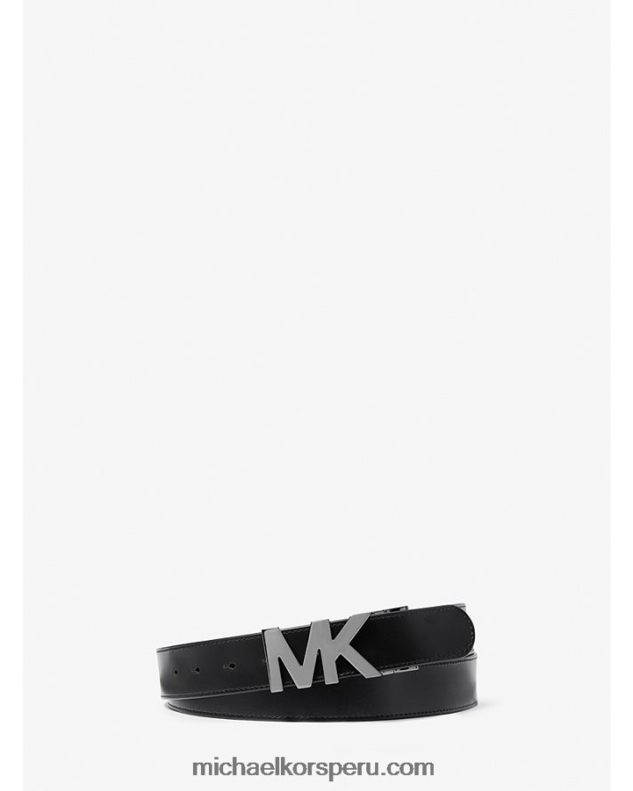 Z48V3327 cáscara hombres Michael Kors cinturón reversible con hebilla del logo