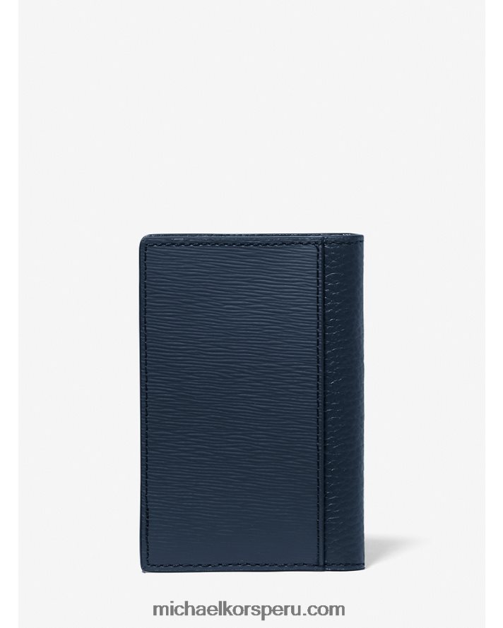 Z48V3248 Armada hombres Michael Kors tarjetero de cuero hudson