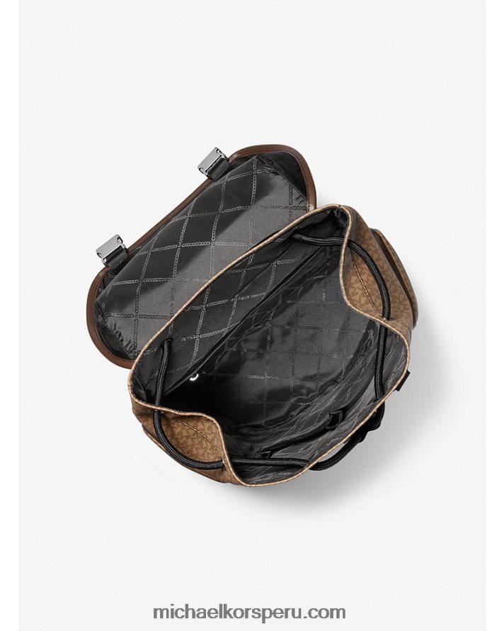 Z48V3159 cáscara hombres Michael Kors mochila con logo