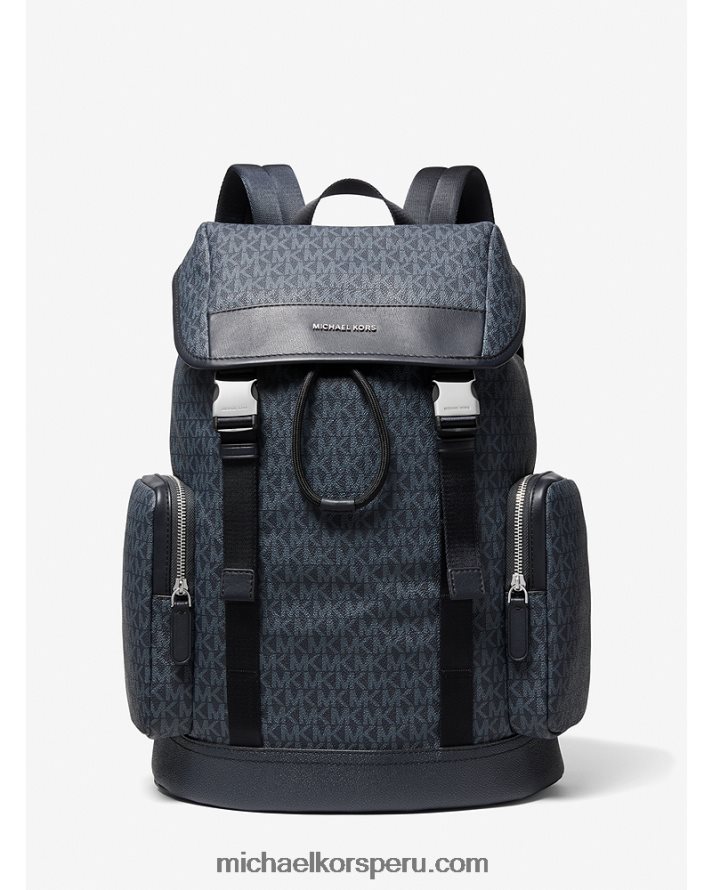 Z48V3162 admrl/plazul hombres Michael Kors mochila con logo