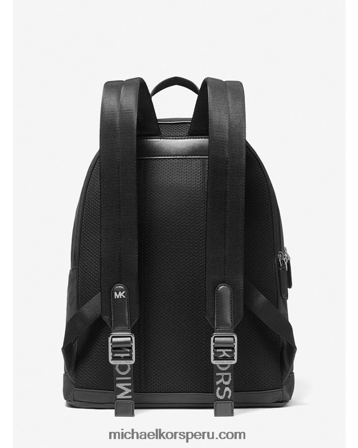 Z48V3167 negro hombres Michael Kors mochila de nailon hudson