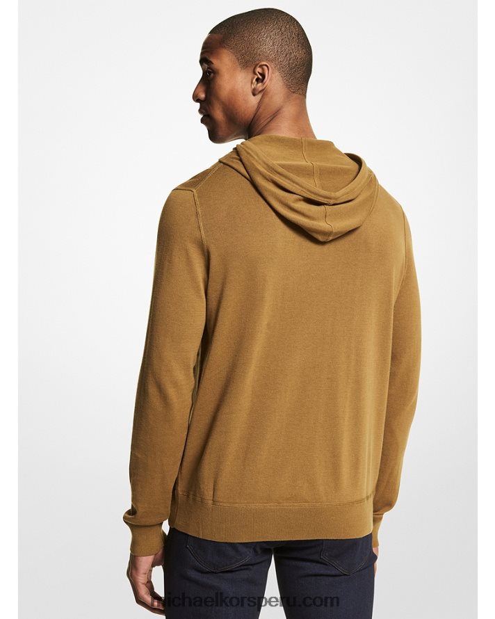 Z48V3033 cielo viejo mel hombres Michael Kors sudadera con capucha y logo