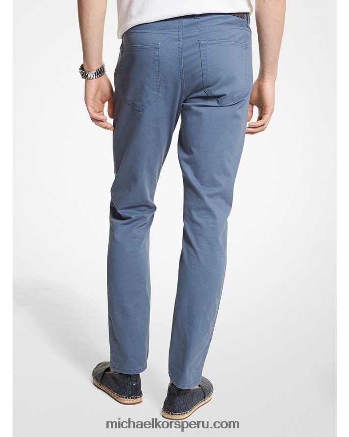 Z48V3107 cambray hombres Michael Kors vaqueros parker de mezclilla elástica