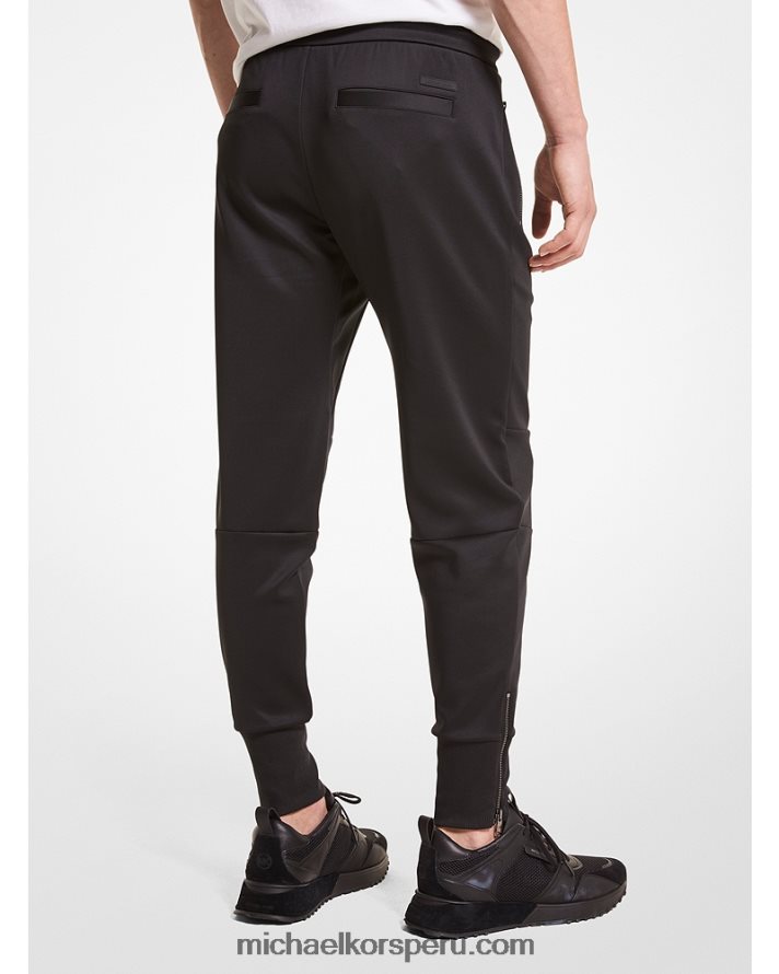 Z48V3111 negro hombres Michael Kors joggers de buceo