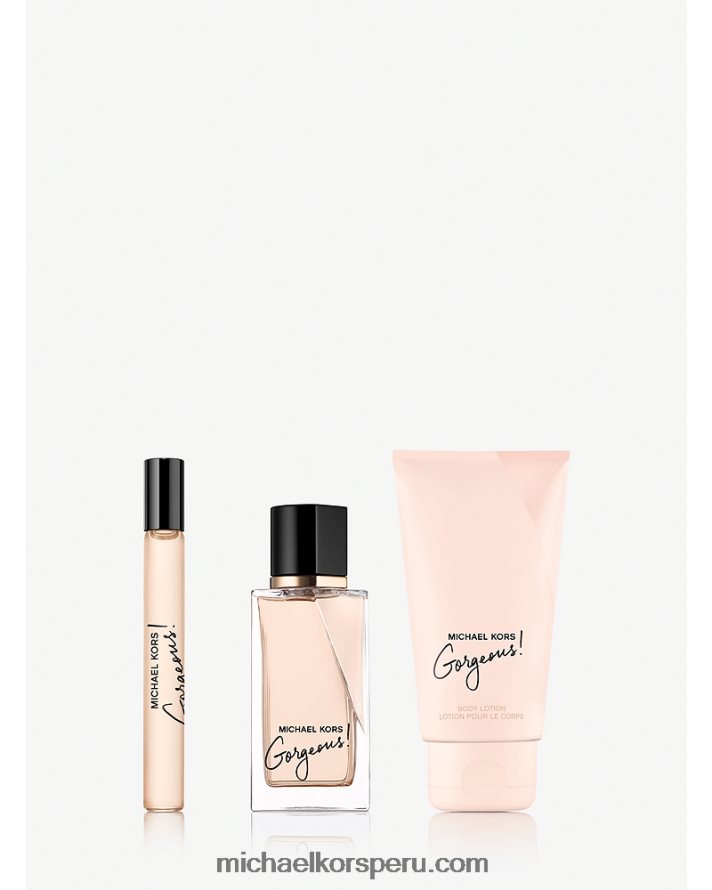 Z48V2721 sin color mujer Michael Kors hermoso juego de regalo de 3 piezas