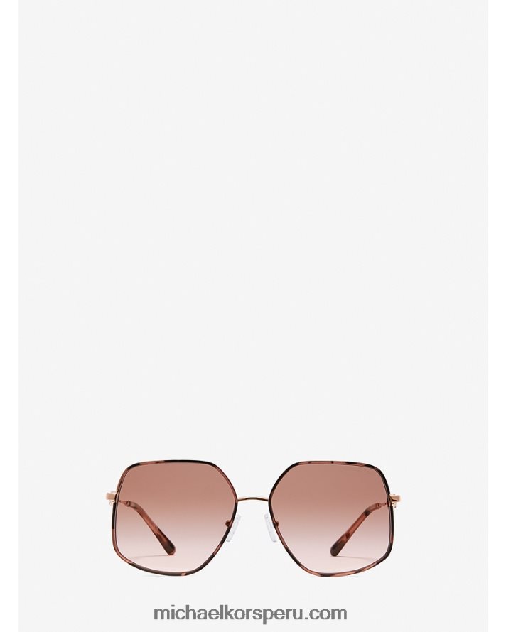 Z48V2560 rosa mujer Michael Kors lentes de sol imperio mariposa