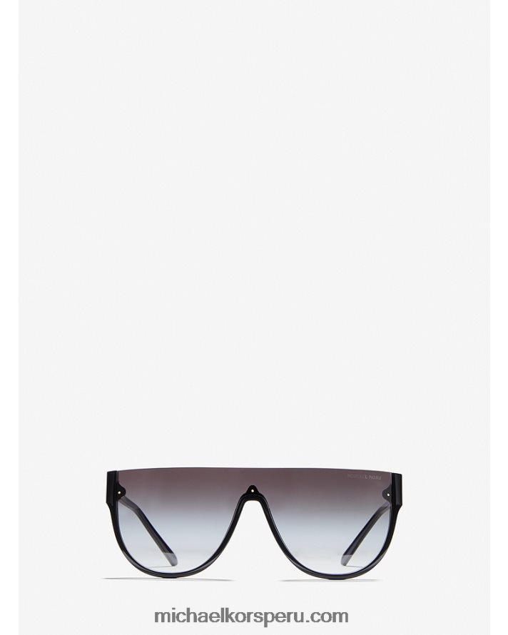 Z48V2582 negro mujer Michael Kors gafas de sol de álamo temblón