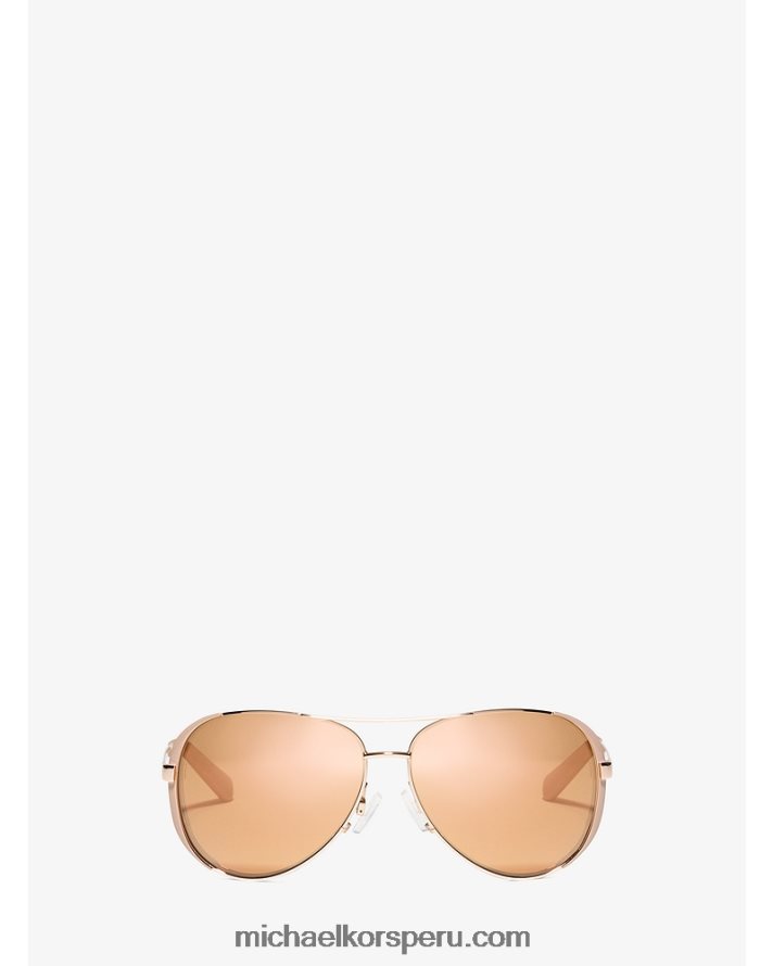 Z48V2584 oro rosa mujer Michael Kors gafas de sol chelsea