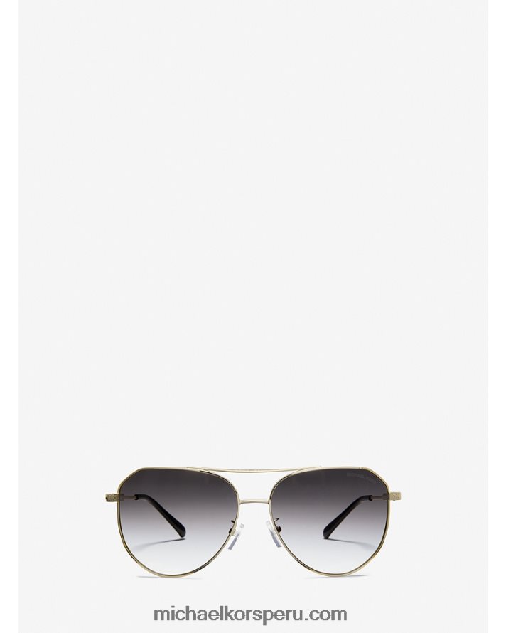 Z48V2603 luz de oro mujer Michael Kors gafas de sol cheyenne