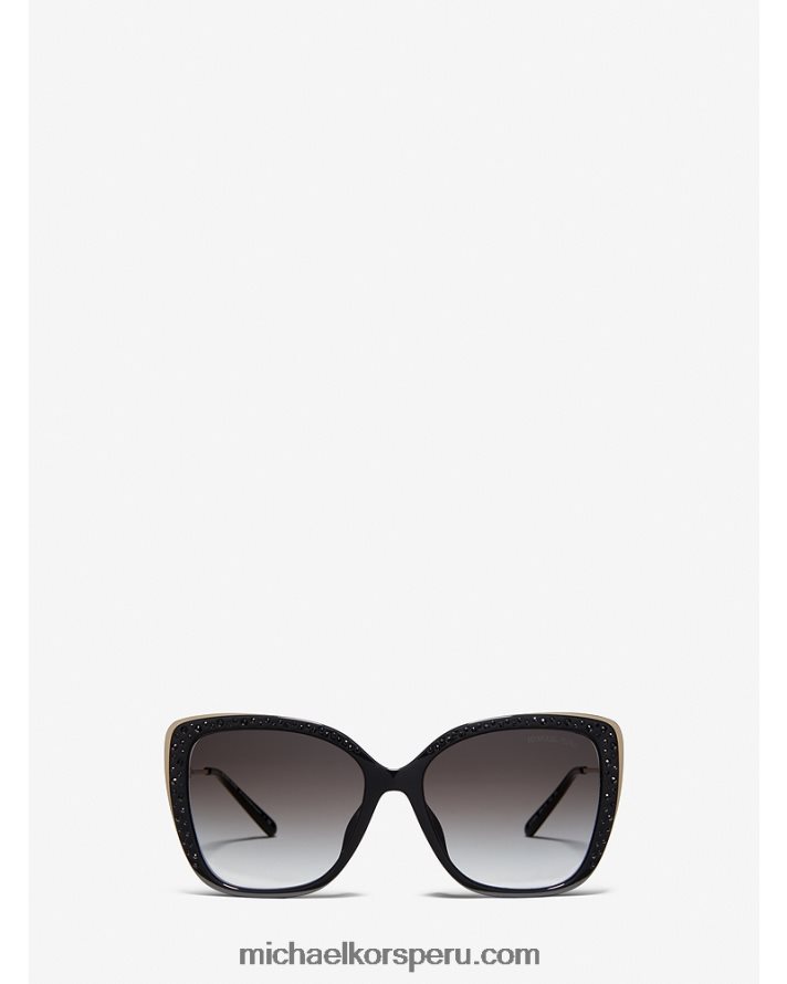 Z48V2620 negro mujer Michael Kors anteojos de sol east hampton