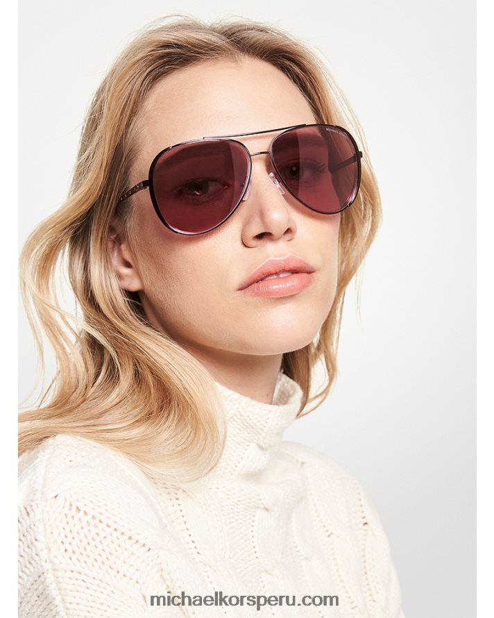 Z48V2622 cordobés mujer Michael Kors gafas de sol brillantes chelsea