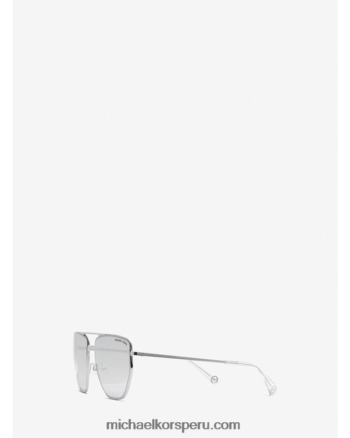 Z48V2636 plata mujer Michael Kors gafas de sol paros