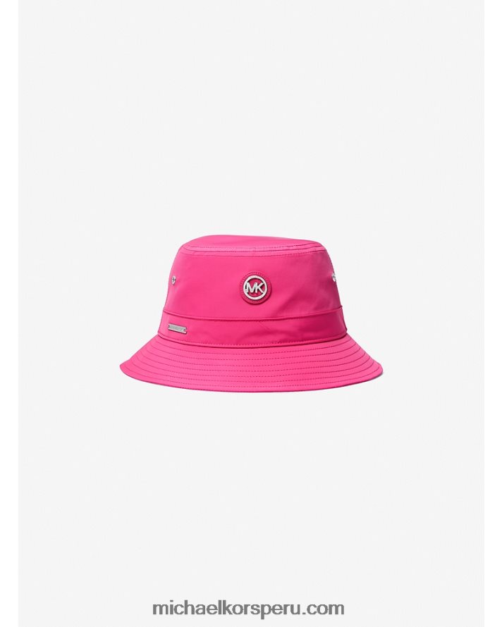 Z48V2738 cereza mujer Michael Kors sombrero de pescador tejido con logo