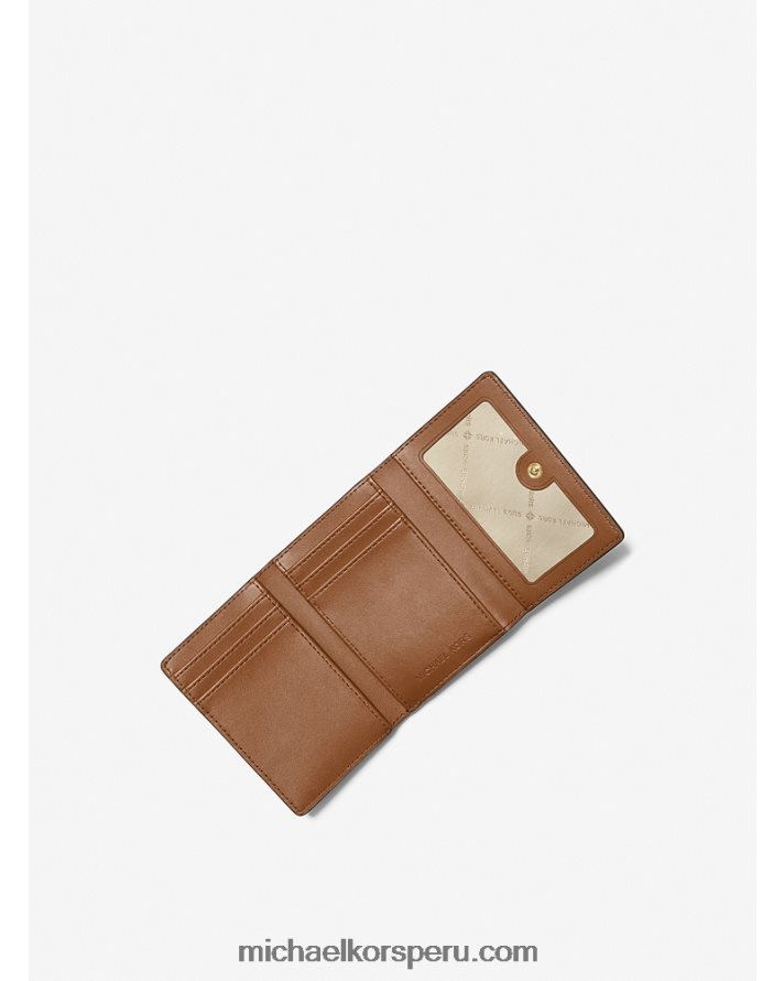 Z48V1684 equipaje mujer Michael Kors cartera triple jet set travel mediana de piel granulada