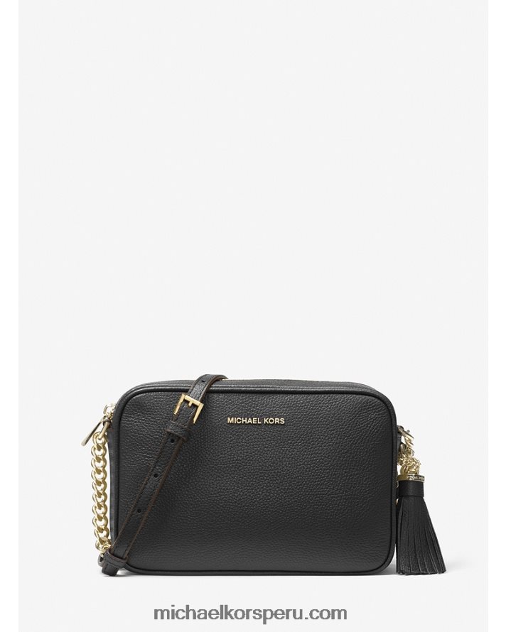 Z48V642 negro mujer Michael Kors bandolera ginny de piel