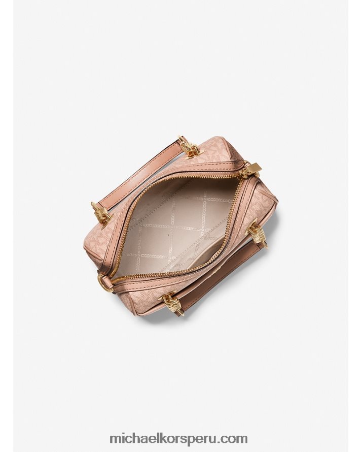 Z48V679 ballet mujer Michael Kors cartera blaire extrapequeña con logo