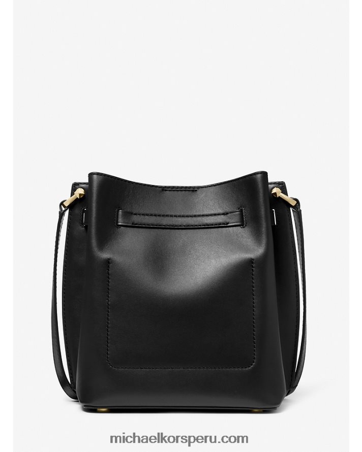 Z48V695 negro mujer Michael Kors bolso messenger hamilton legacy mediano de piel