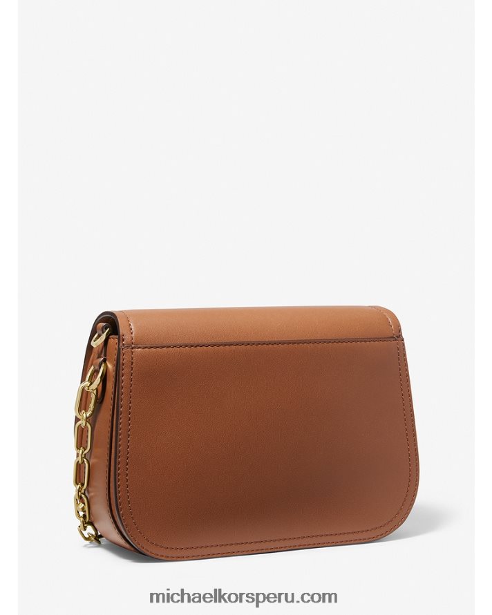 Z48V705 equipaje mujer Michael Kors bolso messenger parker mediano de piel