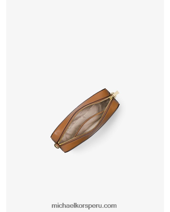 Z48V751 vainilla mujer Michael Kors bolsa crossbody Ginny mediana con logo