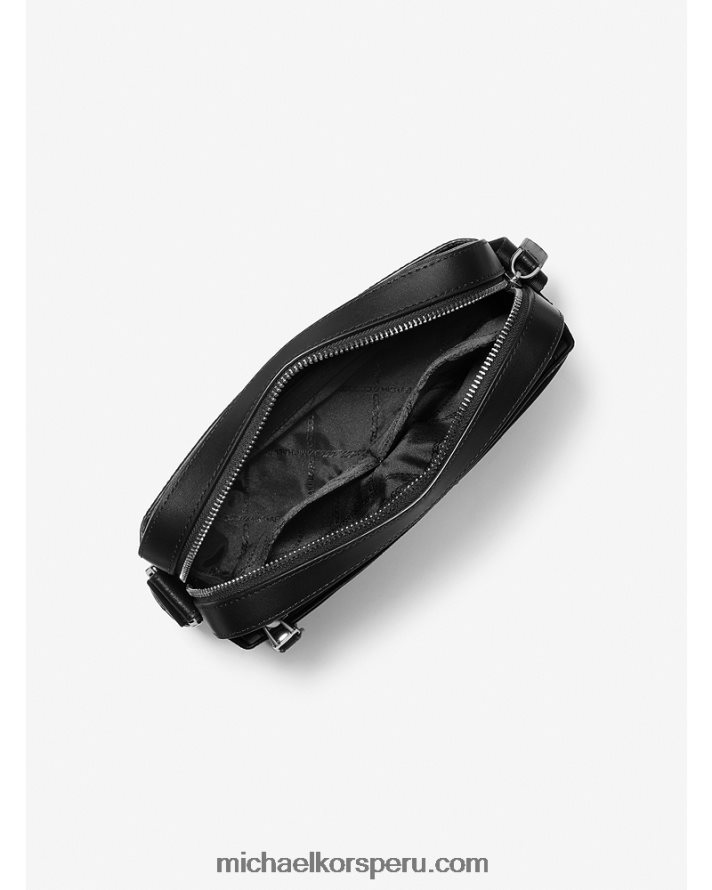 Z48V799 negro mujer Michael Kors bolsa crossbody utilitaria con logo hudson