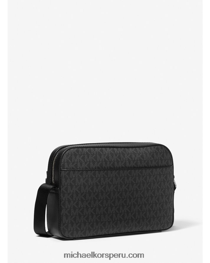 Z48V799 negro mujer Michael Kors bolsa crossbody utilitaria con logo hudson