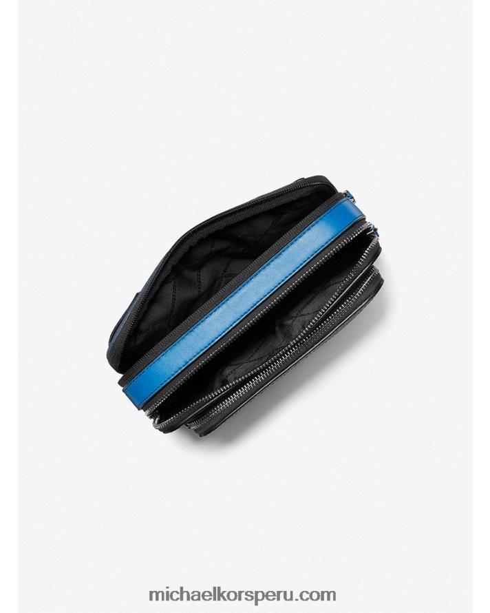 Z48V802 piscina mujer Michael Kors riñonera con franja del logo de hudson