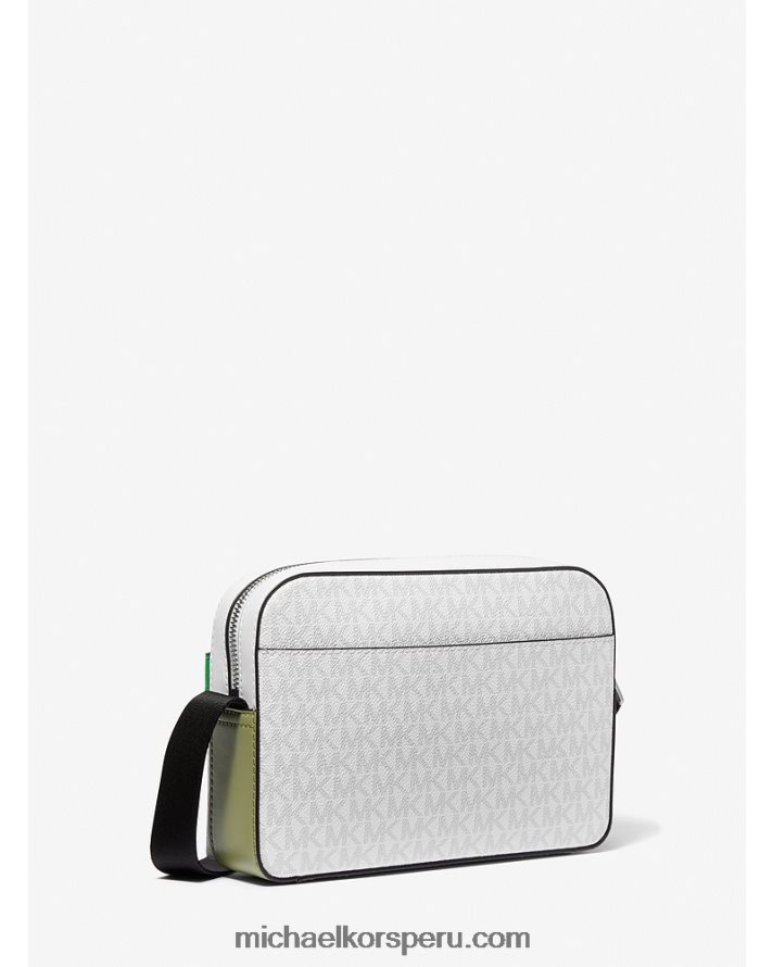 Z48V816 verde palmera mujer Michael Kors bolso cámara con logo