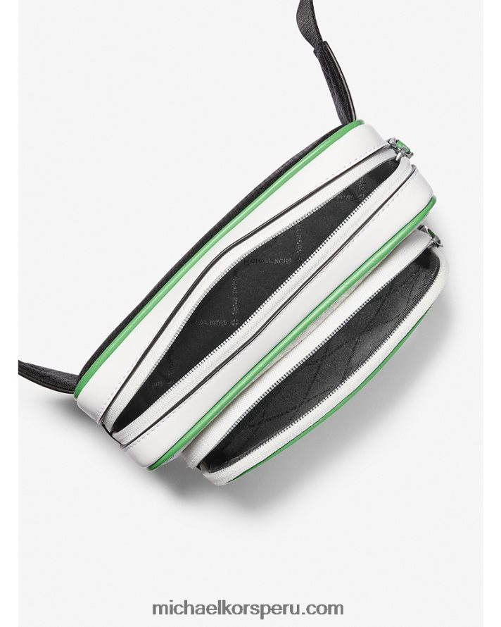 Z48V822 verde palmera mujer Michael Kors riñonera cooper con logo gráfico