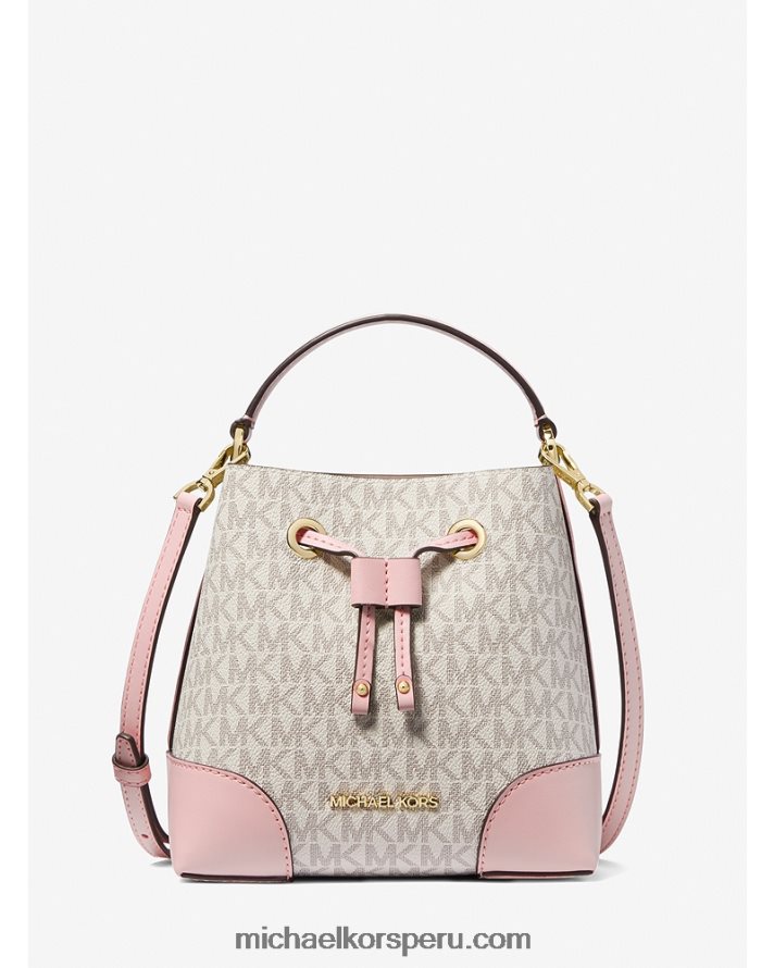 Z48V913 pwd blshmlt mujer Michael Kors bolso bombonera mercer pequeño con logo