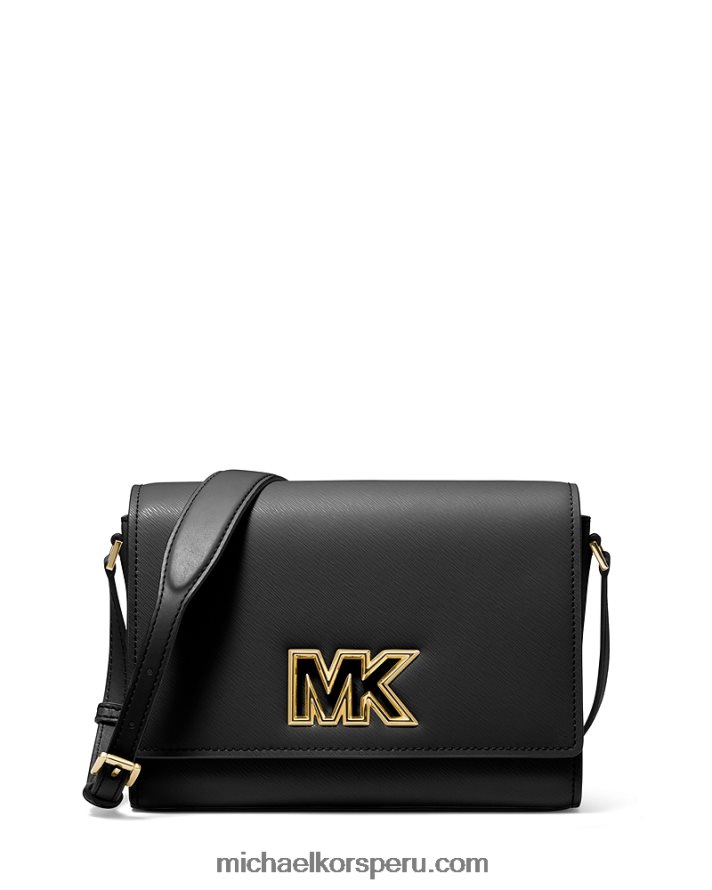 Z48V948 negro mujer Michael Kors bolso messenger mimi mediano de piel