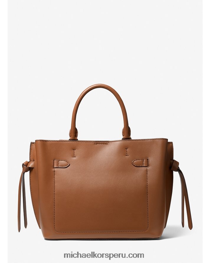 Z48V1413 equipaje mujer Michael Kors bolso satchel hamilton legacy grande de piel con cinturón