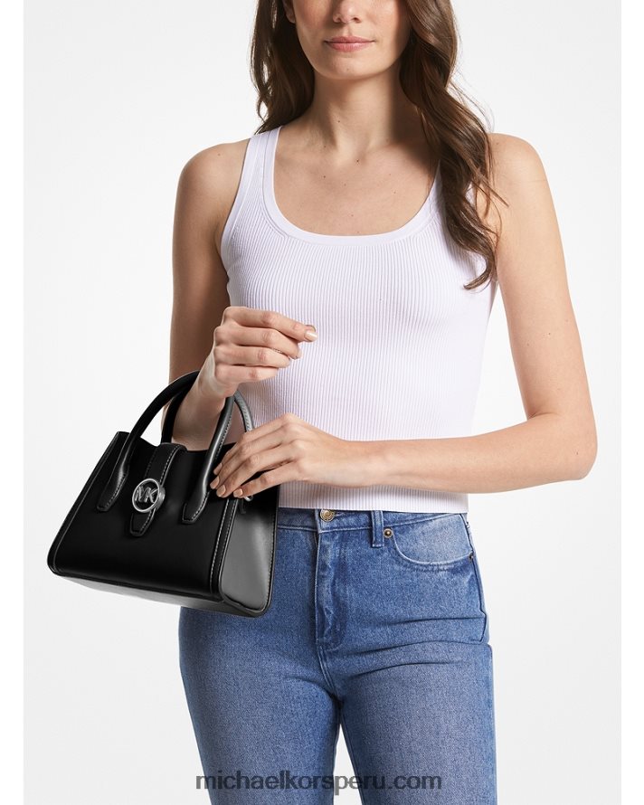 Z48V1427 negro mujer Michael Kors cartera gabby pequeña de piel sintética