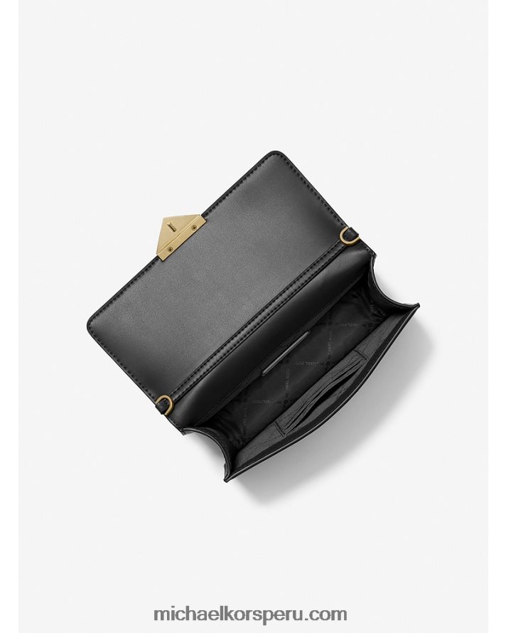 Z48V1583 negro mujer Michael Kors bolso de mano cece mediano de piel sintética con tachuelas