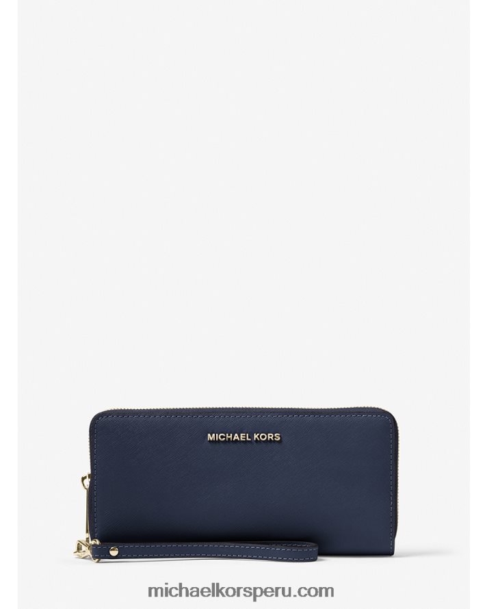 Z48V1620 Armada mujer Michael Kors pulsera continental de cuero