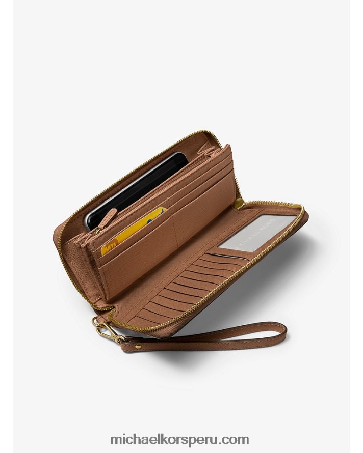 Z48V1621 equipaje mujer Michael Kors pulsera continental de cuero