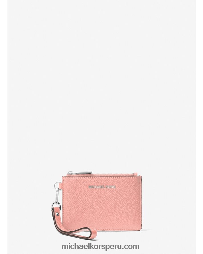 Z48V1630 rosa mujer Michael Kors monedero de cuero