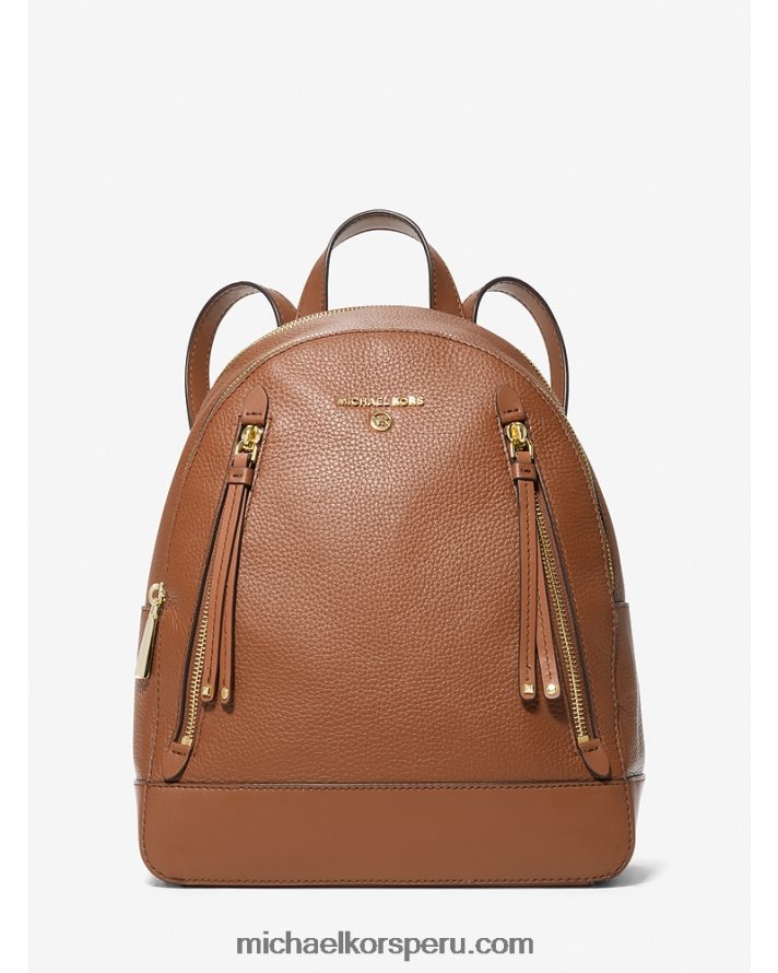 Z48V1206 equipaje mujer Michael Kors mochila brooklyn mediana de piel granulada