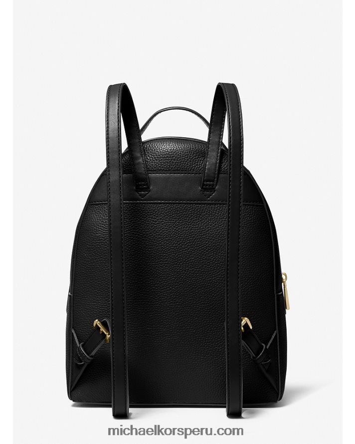 Z48V1231 negro mujer Michael Kors mochila valerie mediana de piel granulada