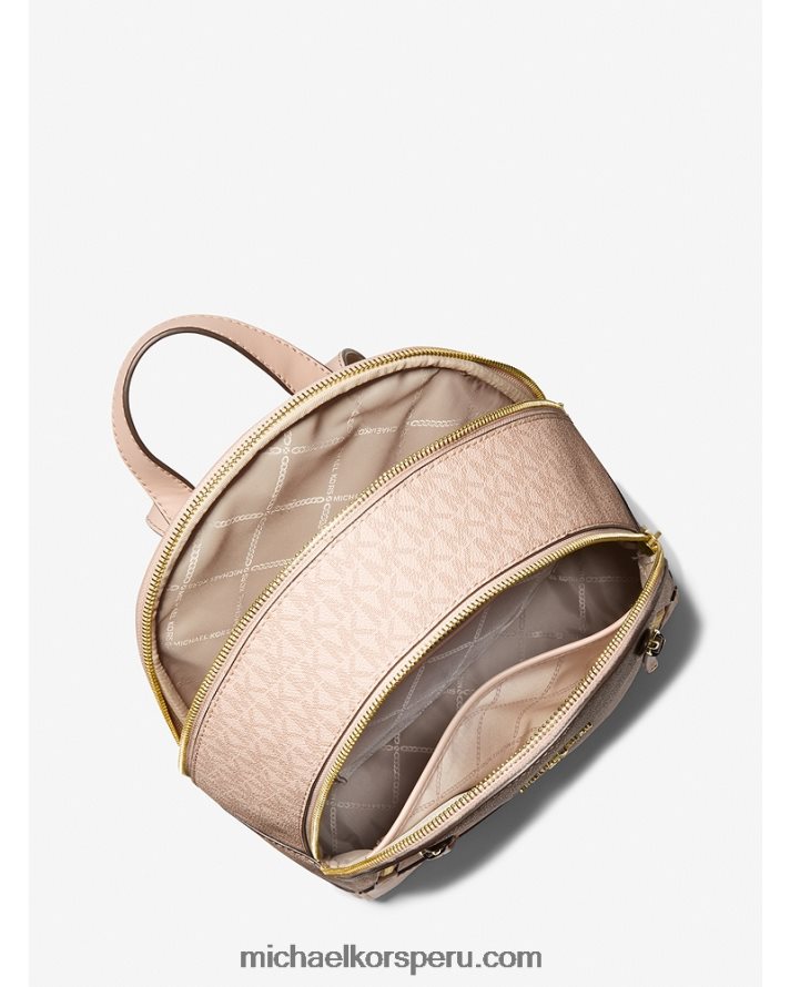 Z48V1237 ballet mujer Michael Kors mochila brooklyn mediana con logo