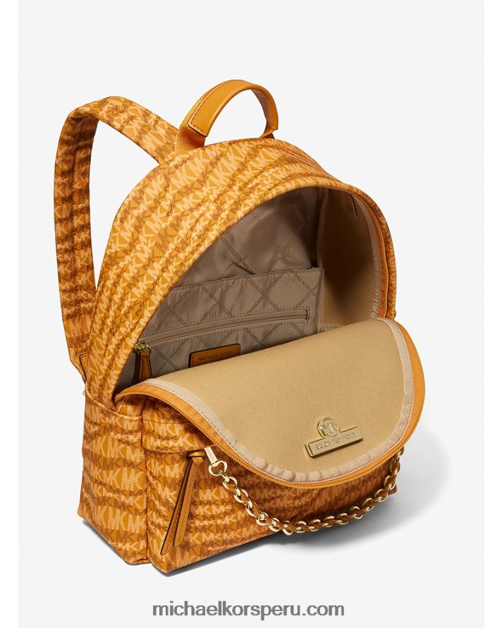 Z48V1241 maravilla mujer Michael Kors mochila slater mediana con estampado animal