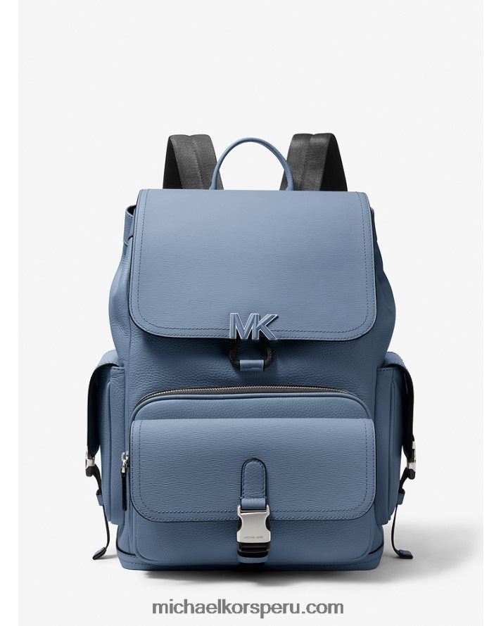 Z48V1251 mezclilla mujer Michael Kors mochila de cuero hudson