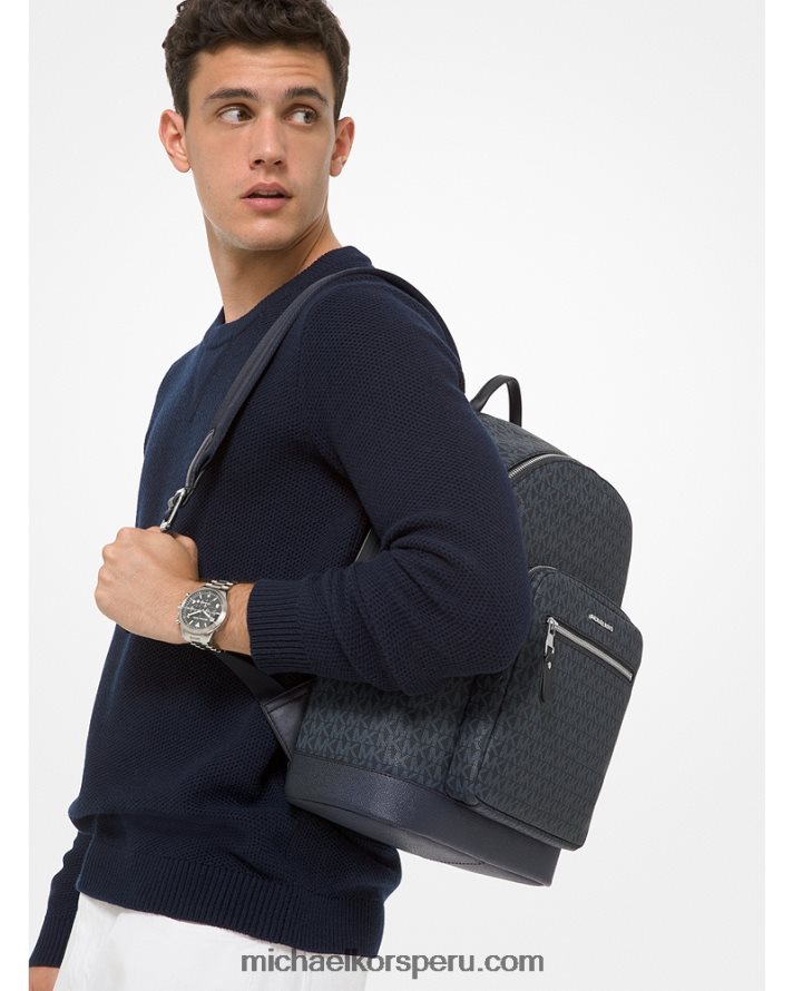 Z48V1255 admrl/plazul mujer Michael Kors mochila con logo