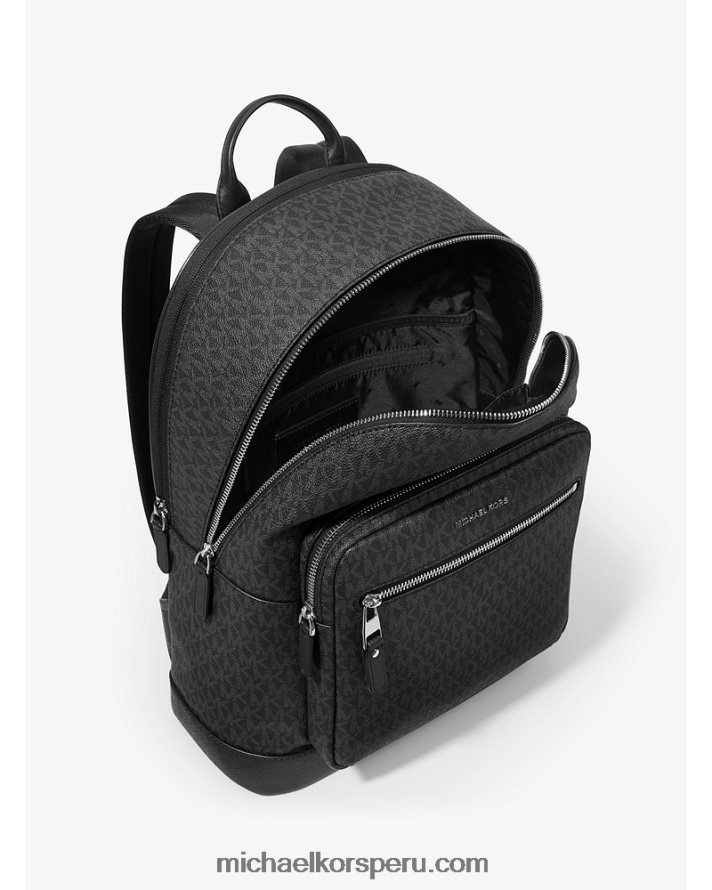 Z48V1258 negro mujer Michael Kors mochila con logo