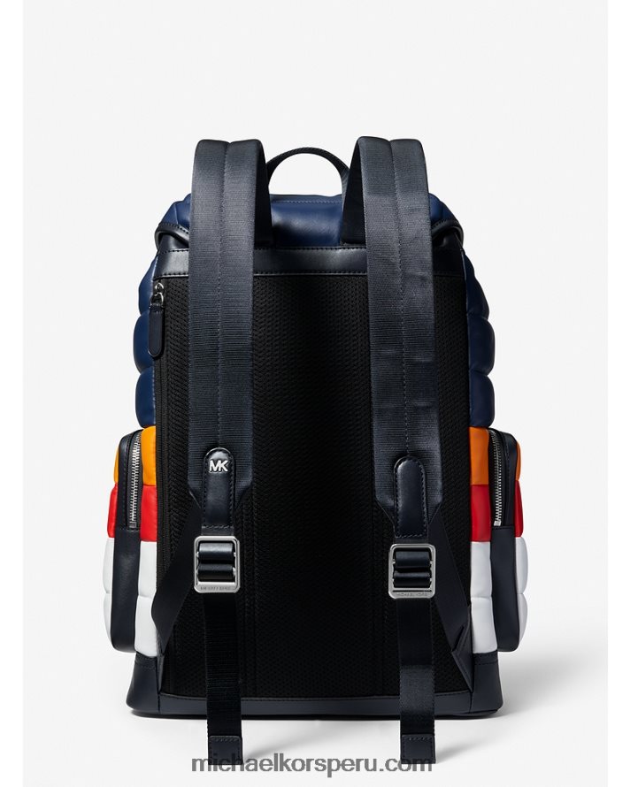 Z48V1283 vestido azul mujer Michael Kors mk x ellesse hudson mochila acolchada de piel sintética