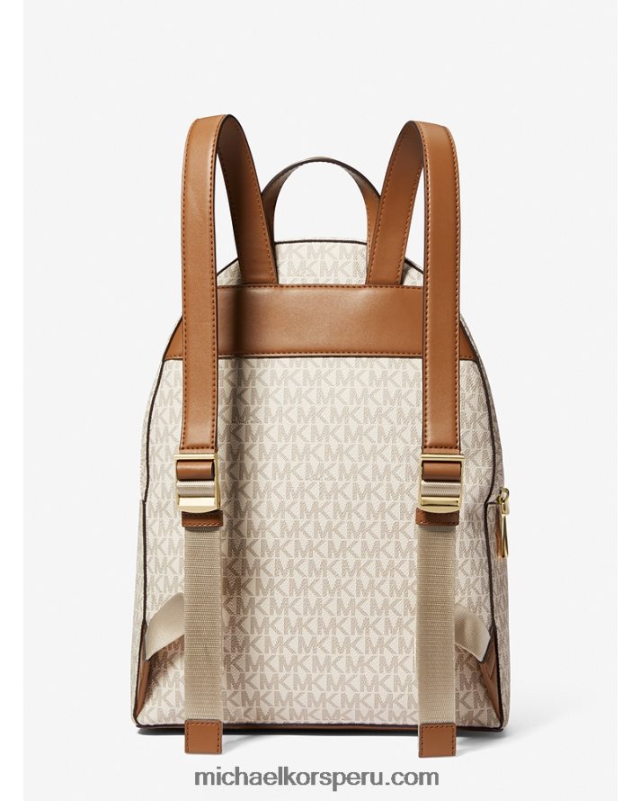 Z48V1287 vainilla/bellota mujer Michael Kors Mochila Sally mediana 2 en 1 con logotipo y piel sintética