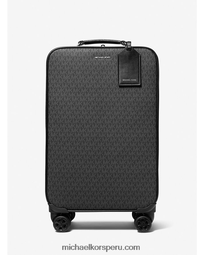 Z48V1561 negro mujer Michael Kors maleta con logo cooper