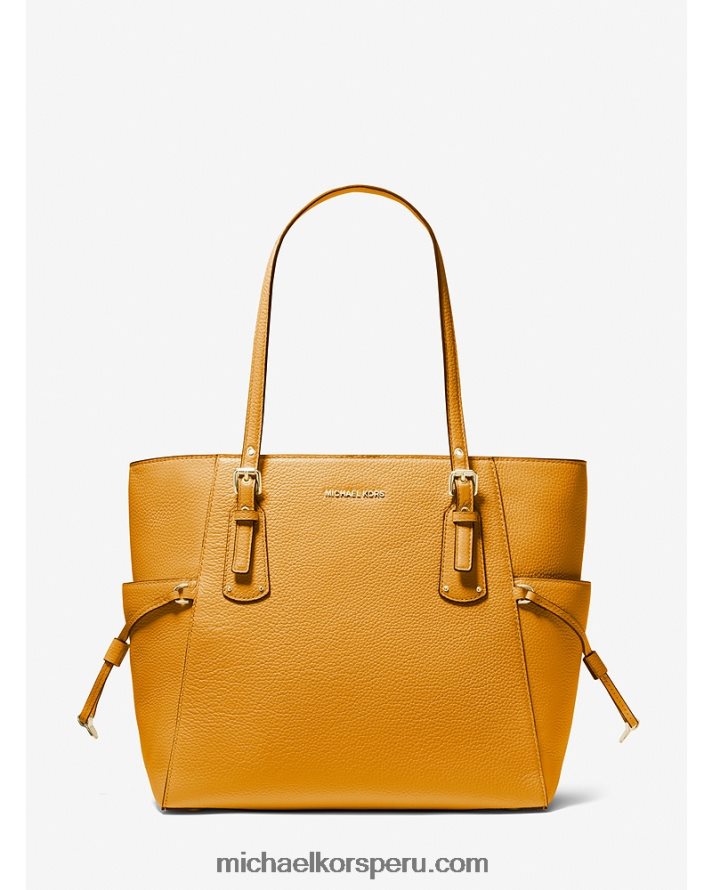 Z48V1060 maravilla mujer Michael Kors bolso shopper voyager pequeño de piel granulada