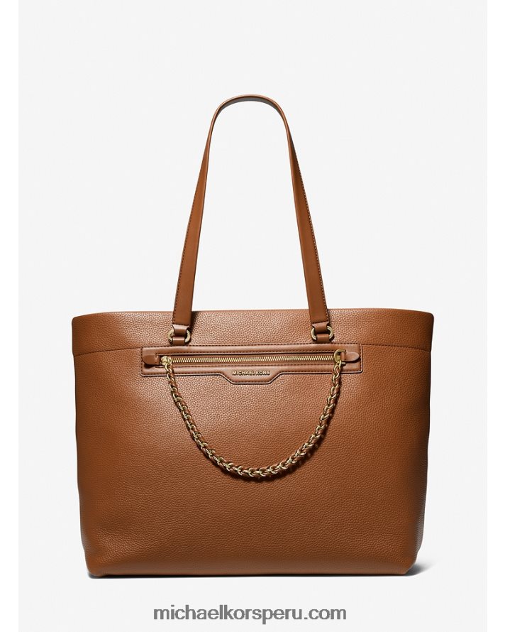 Z48V1081 equipaje mujer Michael Kors bolso slater grande de piel granulada