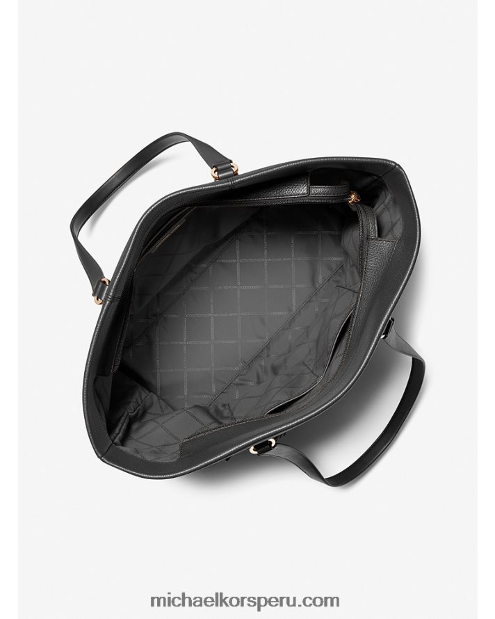 Z48V1082 negro mujer Michael Kors bolso slater grande de piel granulada