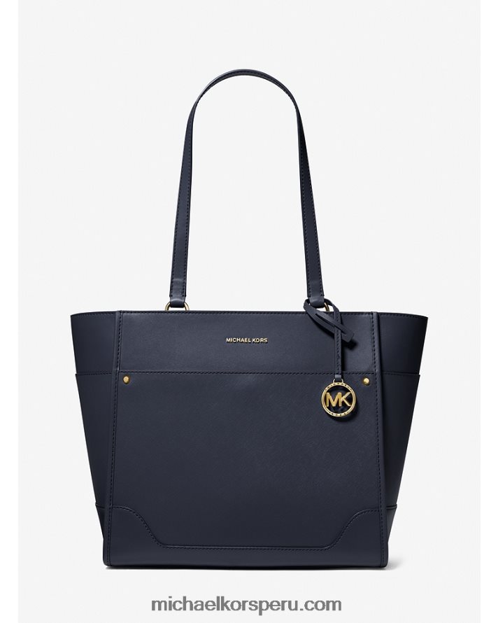 Z48V1093 Armada mujer Michael Kors tote harrison grande de piel